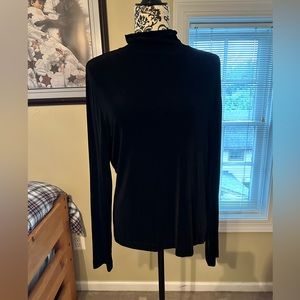 Black turtleneck from Chicos